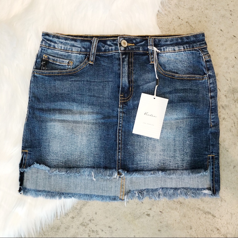 KanCan Jean Skirt